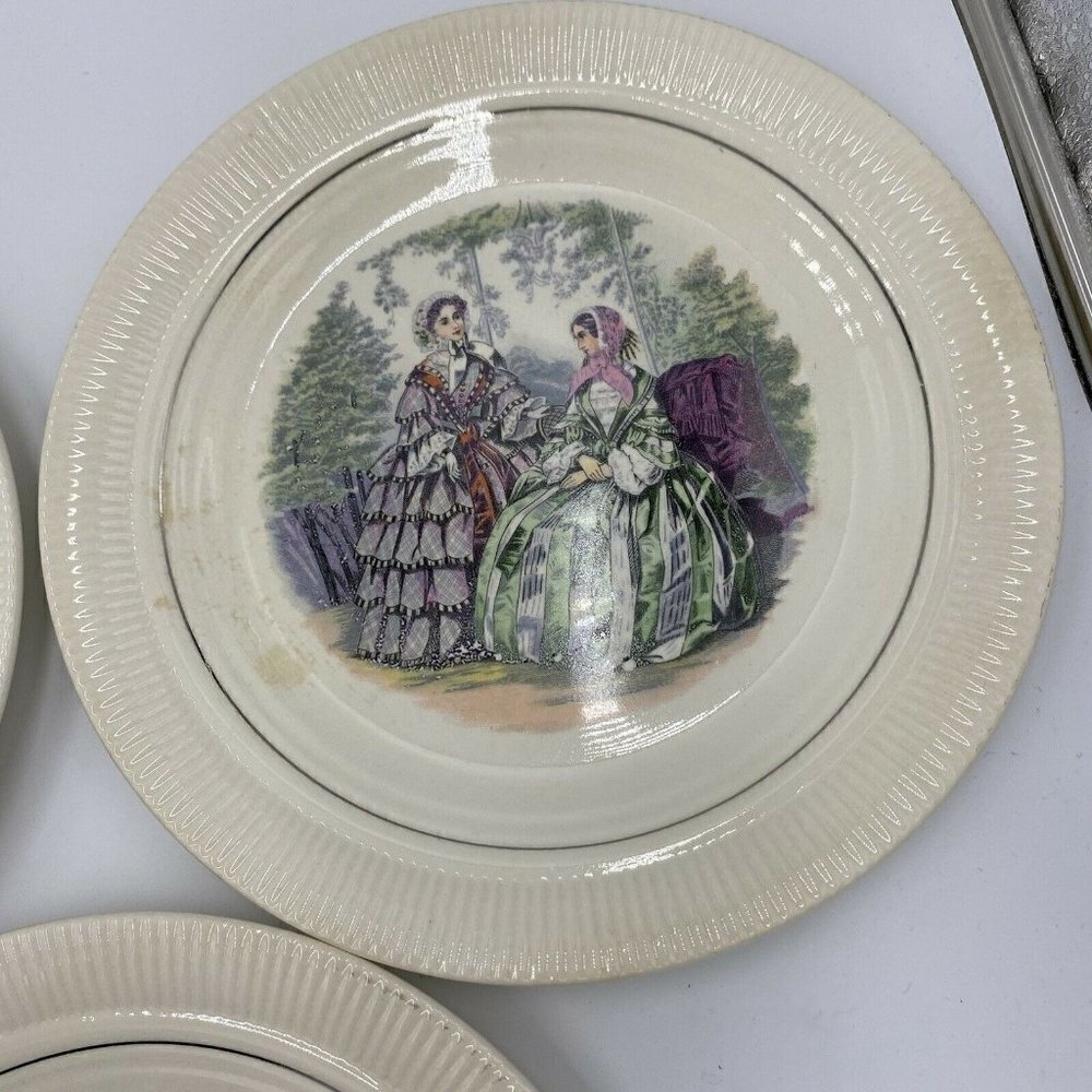 Set Of 5 Vintage Farberware Brooklyn NY Decorative Plate ~9” Diameter - Picture 6 of 7